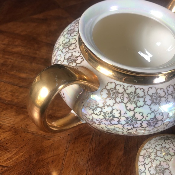 SOLD HOMER LAUGHLIN VTG  Teapot - Picture 7 of 8